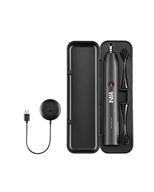 Black is White Hydrosonic Toothbrush