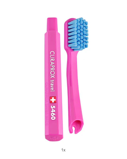 Yellow Travel Toothbrush Set
