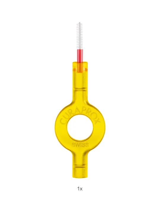 Orange Travel Toothbrush Set