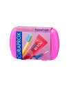 Pink Travel Toothbrush Set