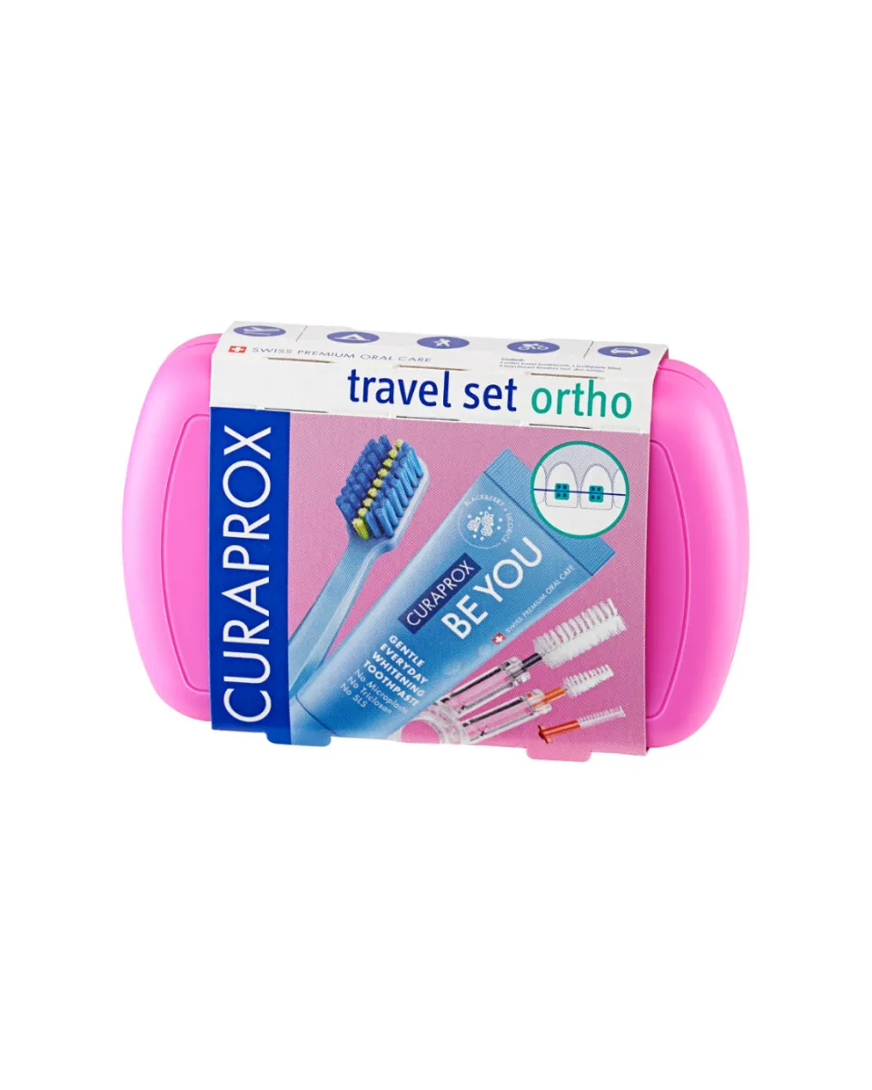 Ortho Travel set pink