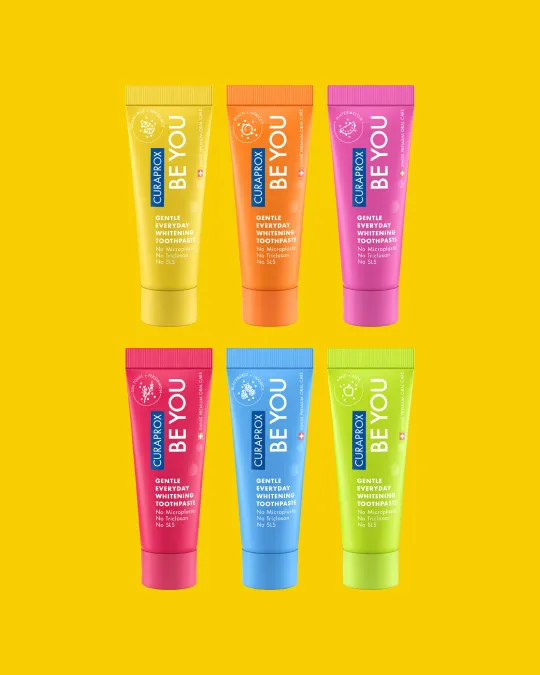 Be you Six Taster Toothpaste Pack