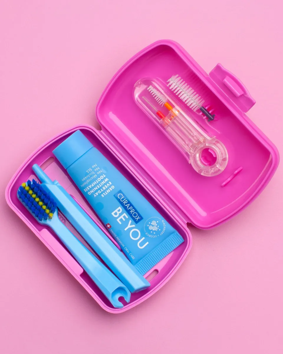 Ortho Travel set pink