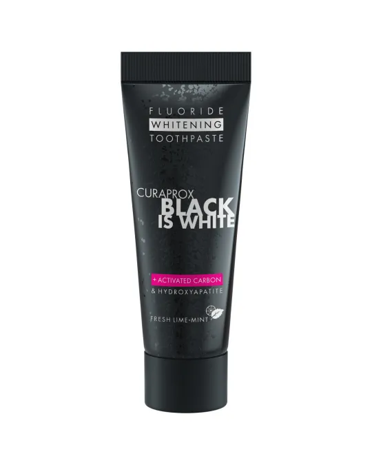 Black is white charcoal toothpaste