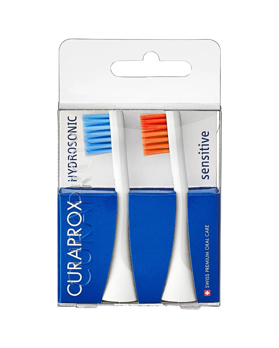 Curaprox Hydrosonic Brush Heads in Vibrant Rainbow Colours – Superior Clean, Gentle Care, Enjoyable Routine.